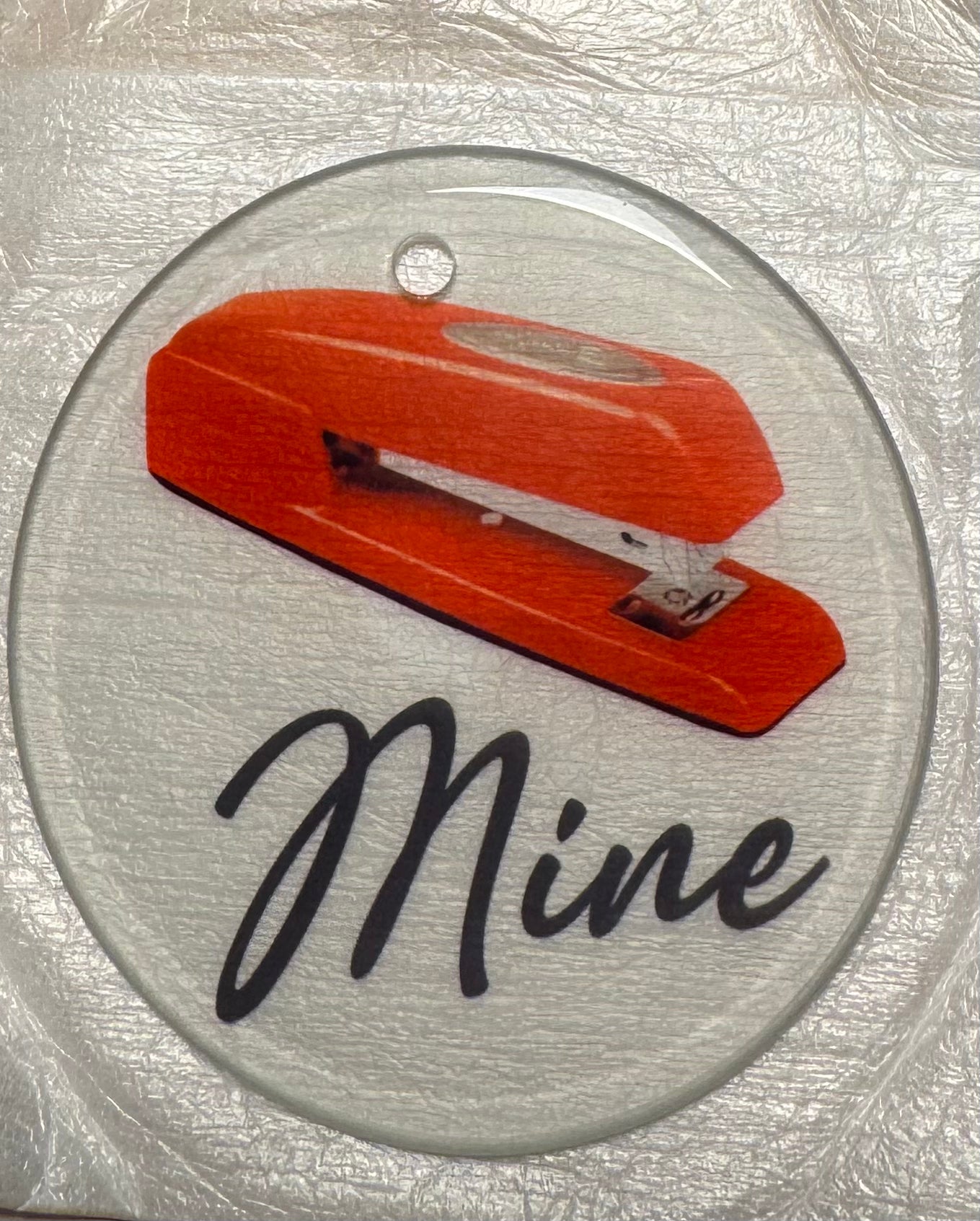 Mine Red Stapler